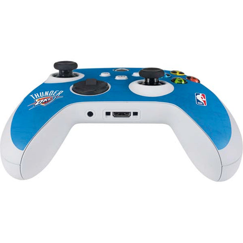 NBA OKC Thunder Distressed Xbox Series S Controller Skin